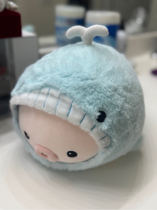 Other - (New) Kawaii Blue Whale Plushie / Stuffed Sea toy with Tags (15" / 38cm)